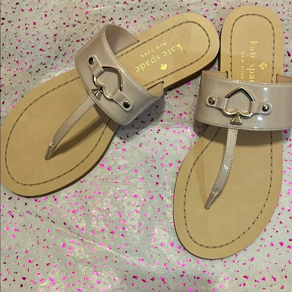kate spade Shoes - Kate Spade Beige Sandals